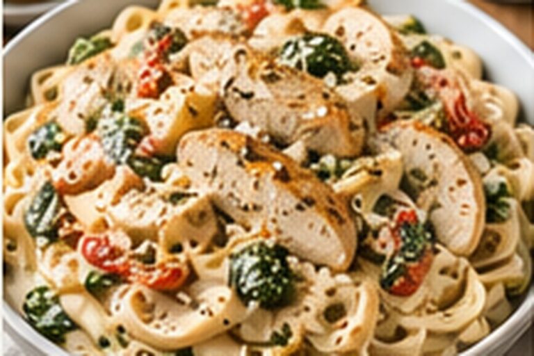 Creamy Tuscan Chicken Pasta