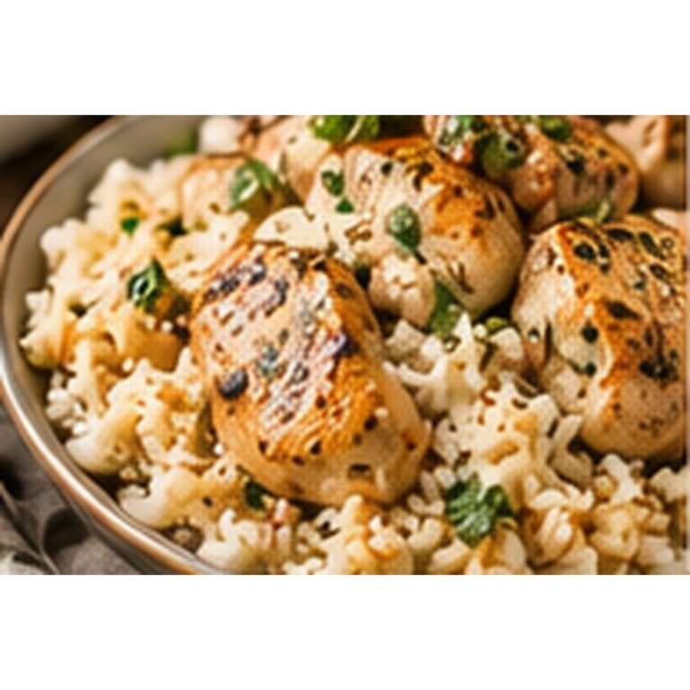 Garlic Butter Chicken and Rice